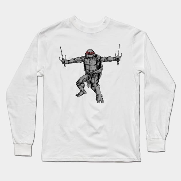 Raphael Long Sleeve T-Shirt by Huluhua